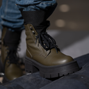 Brodequin Vert | Chaussette