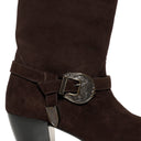 Santiag Chocolate Suede