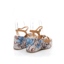 Wedge Sandal Camel | Floral Sole