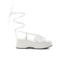 Strappy Flatform Sandal Argent