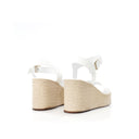 Wedge Sandal Blanc | Textured Sole