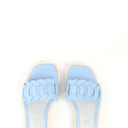 Slide Azzuro | Braided Strap