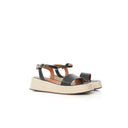 Flatform Sandal Noire