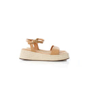 Flatform Sandal Caramel Latte