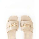 Slide Crème | Butterfly Bow