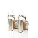 Platform Sandal Doré | Bicolor