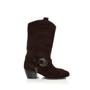 Santiag Chocolate Suede