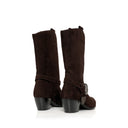 Santiag Chocolate Suede