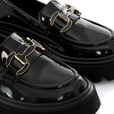 Chunky Loafer Obsidian | Detaliu Auriu