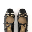 Ballerina Mary Jane Noire | Fundiță Fluture