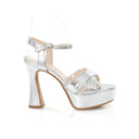 Platform Sandal Argent