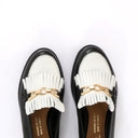 Classic Loafer Noire & Blanc | Franjuri 